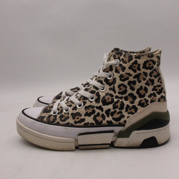 Converse Chuck Taylor CPX70 Women’s Size 6.5 Hi Leopard Print Sneakers 571246C - Picture 4 of 9
